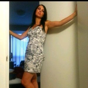 Ixia strapless dress
